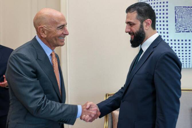 US envoy for Syria arrives in Damascus for historic visit