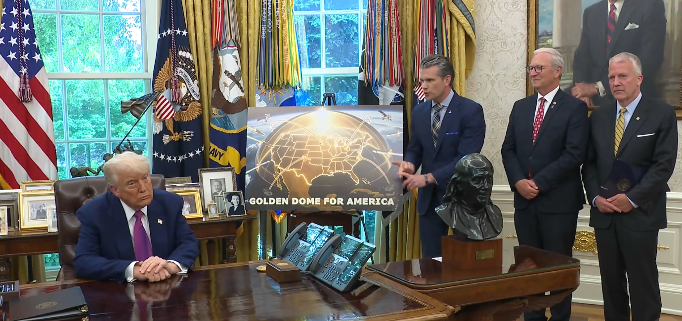 Trump says ‘Golden Dome’ free for Canada — if it joins US