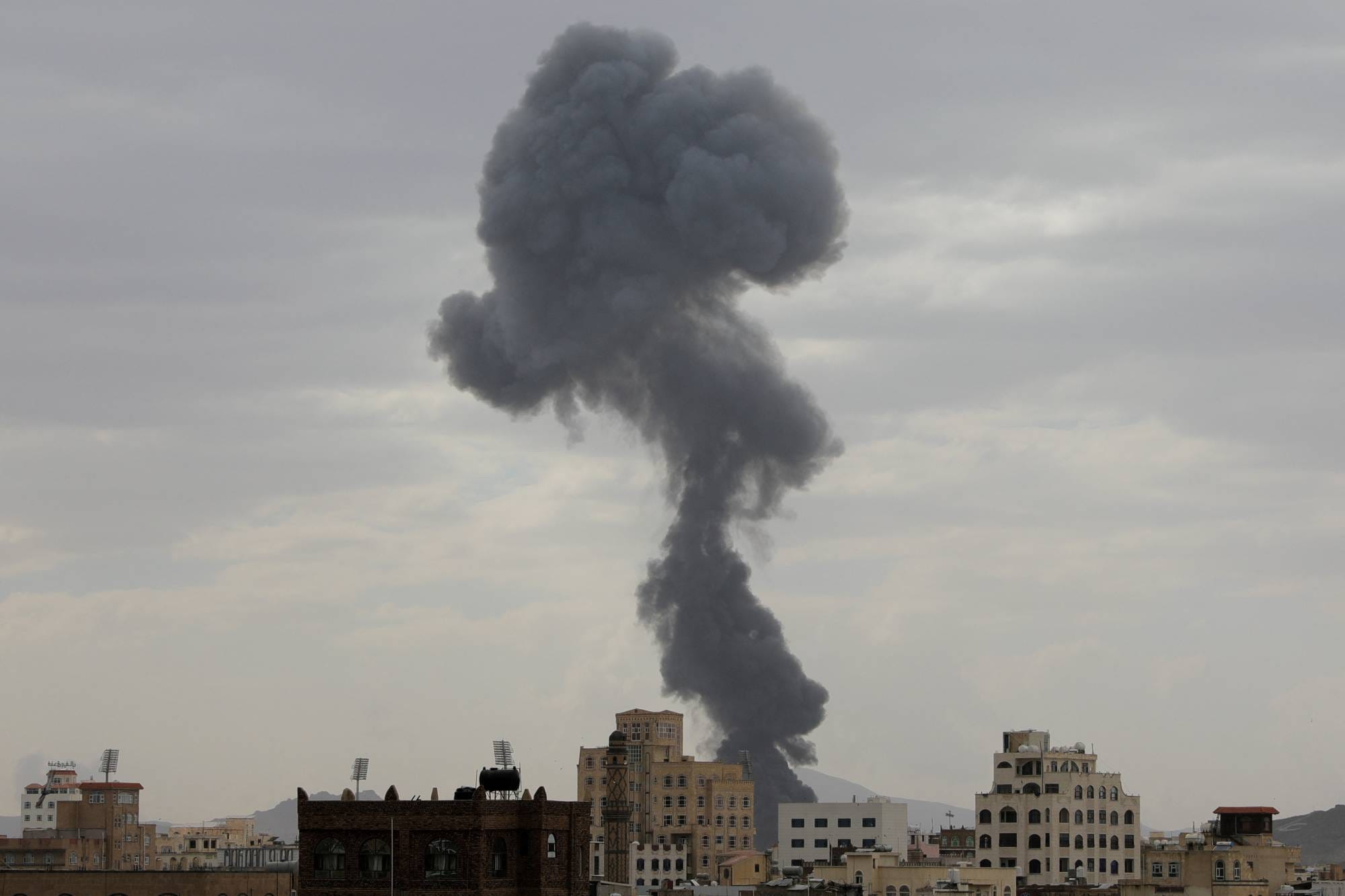 Israel says it struck Yemen’s main airport in Sanaa