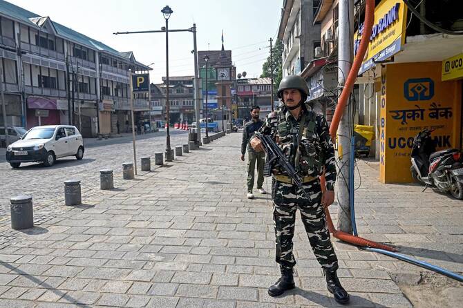 Pakistan shoots down Indian drone near naval base in the city of Lahore