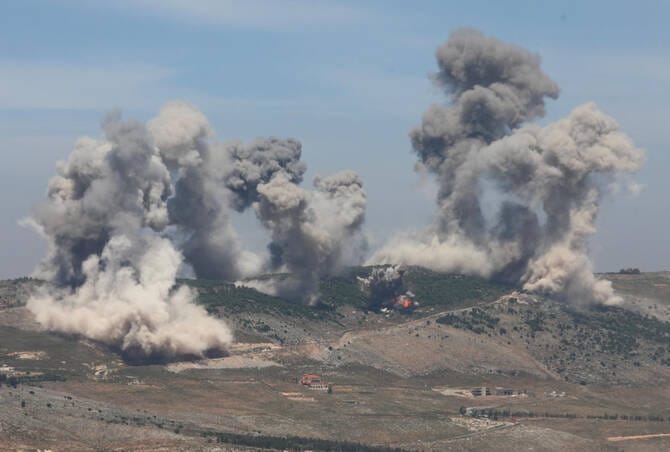 Lebanon reports one dead in strikes that Israeli says targeted Hezbollah