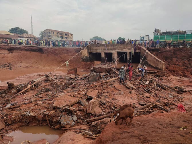 Rescue operations underway after Nigeria flooding kills at least 115