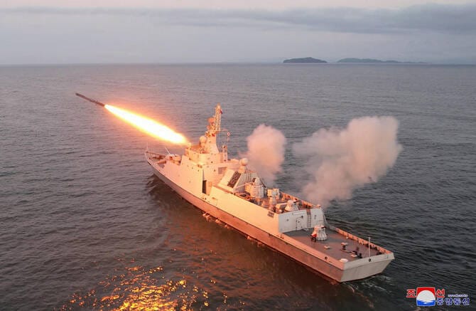 Russia may have helped North Korea with new warship, Seoul says