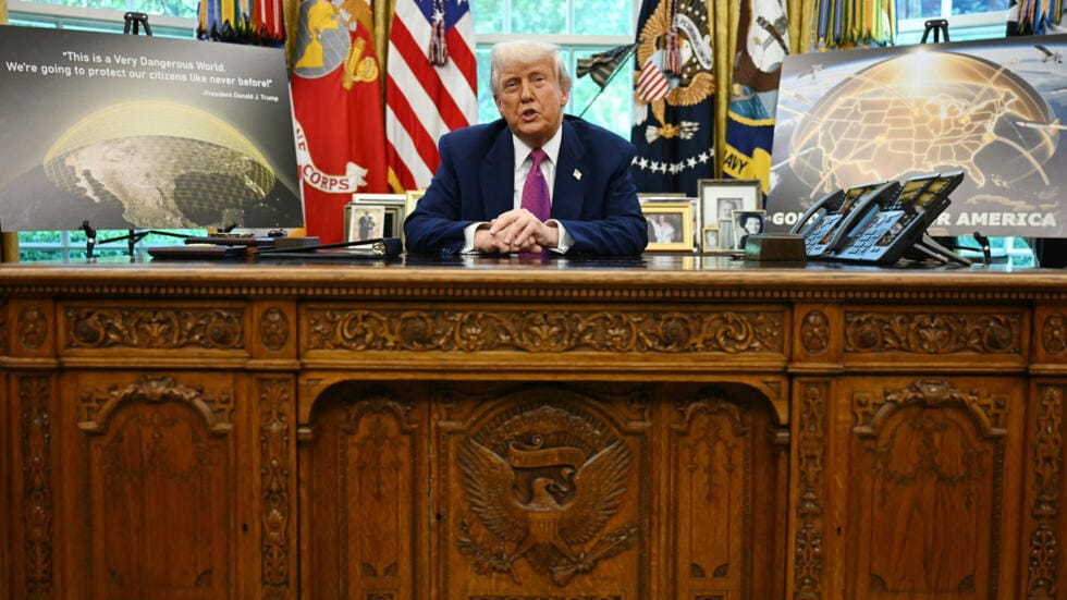 Trump selects concept for $175 billion ‘Golden Dome’ missile defense system