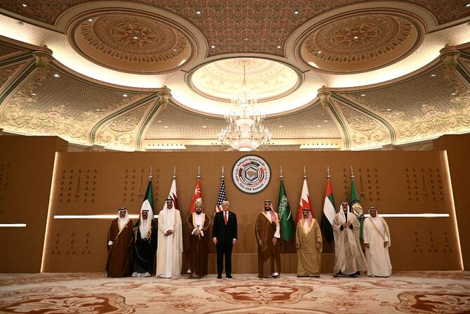 Trump says the whole world is looking at the opportunities available in the Gulf countries