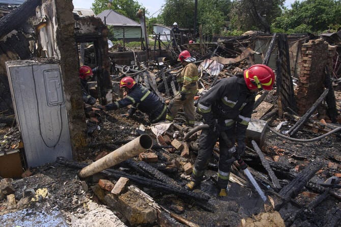 Russian strike kills 5 in Ukraine, including a 1-year-old, hours after Trump-Putin call