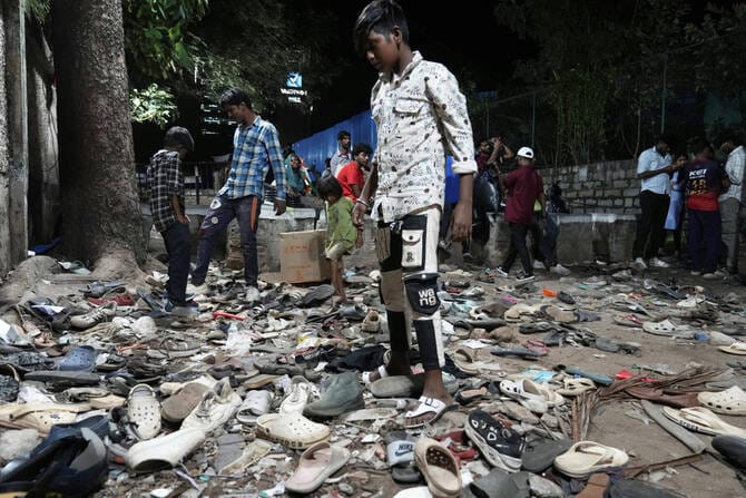 Indian police arrest four people for cricket fans stampede