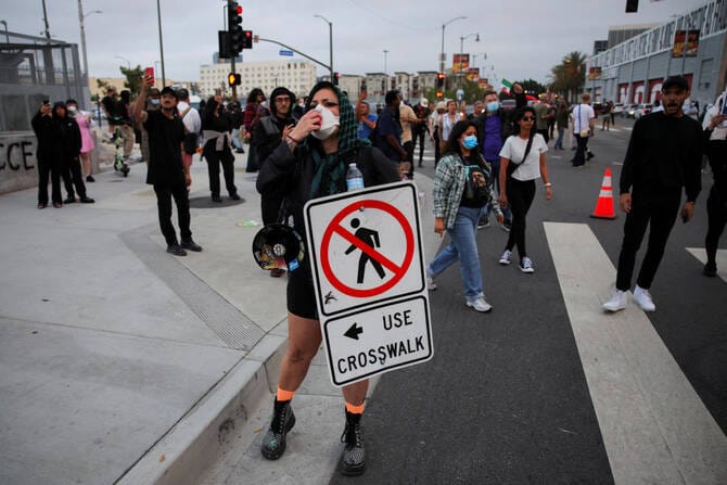 US federal authorities arrest dozens for immigration violations across Los Angeles