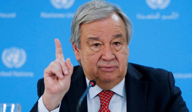 UN chief urges ‘maximum restraint’ after Israel strikes Iran