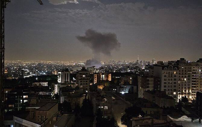 Israel attacks Iran’s nuclear and missile sites with explosions heard across Tehran