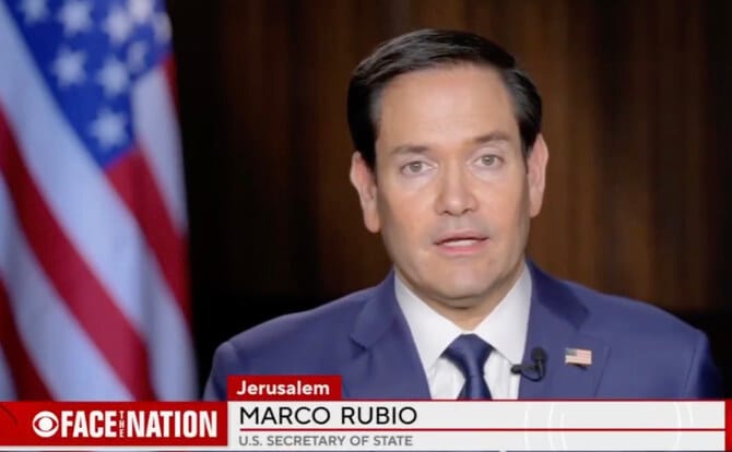 Rubio warns Iran against targetting US positions