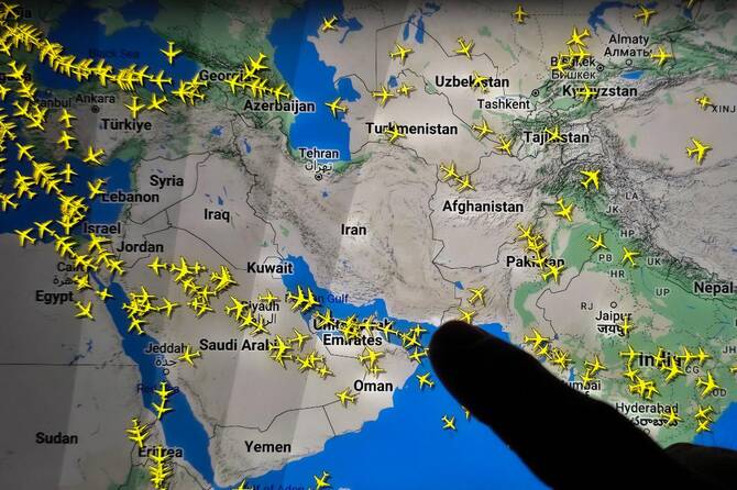 After Israel strikes Iran, airlines divert flights, airspace closed