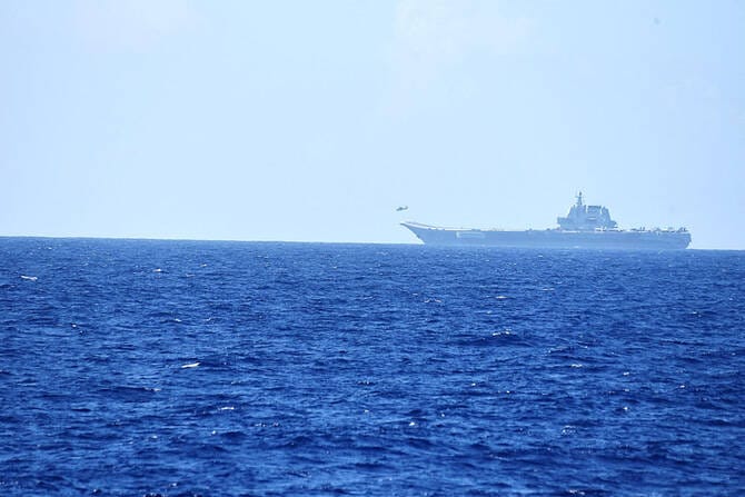 Chinese aircraft carriers in Pacific show country’s ‘expansionist’ aims, Taiwan says