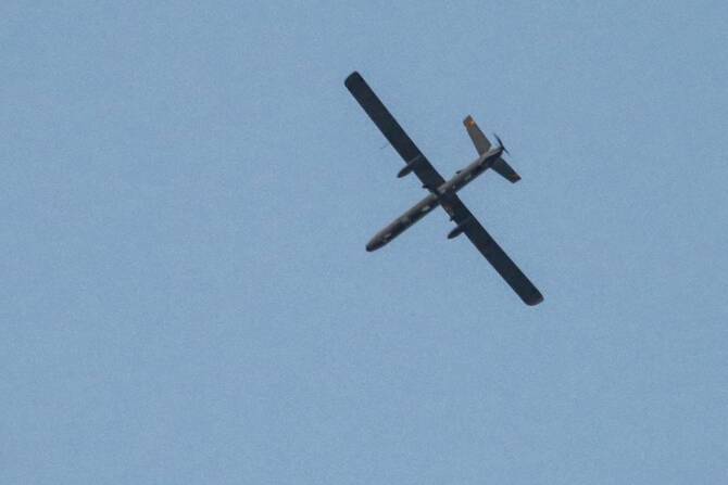 Israeli army drone downed over Iran
