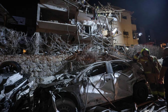 US helps Israel shoot down barrage of Iranian missiles