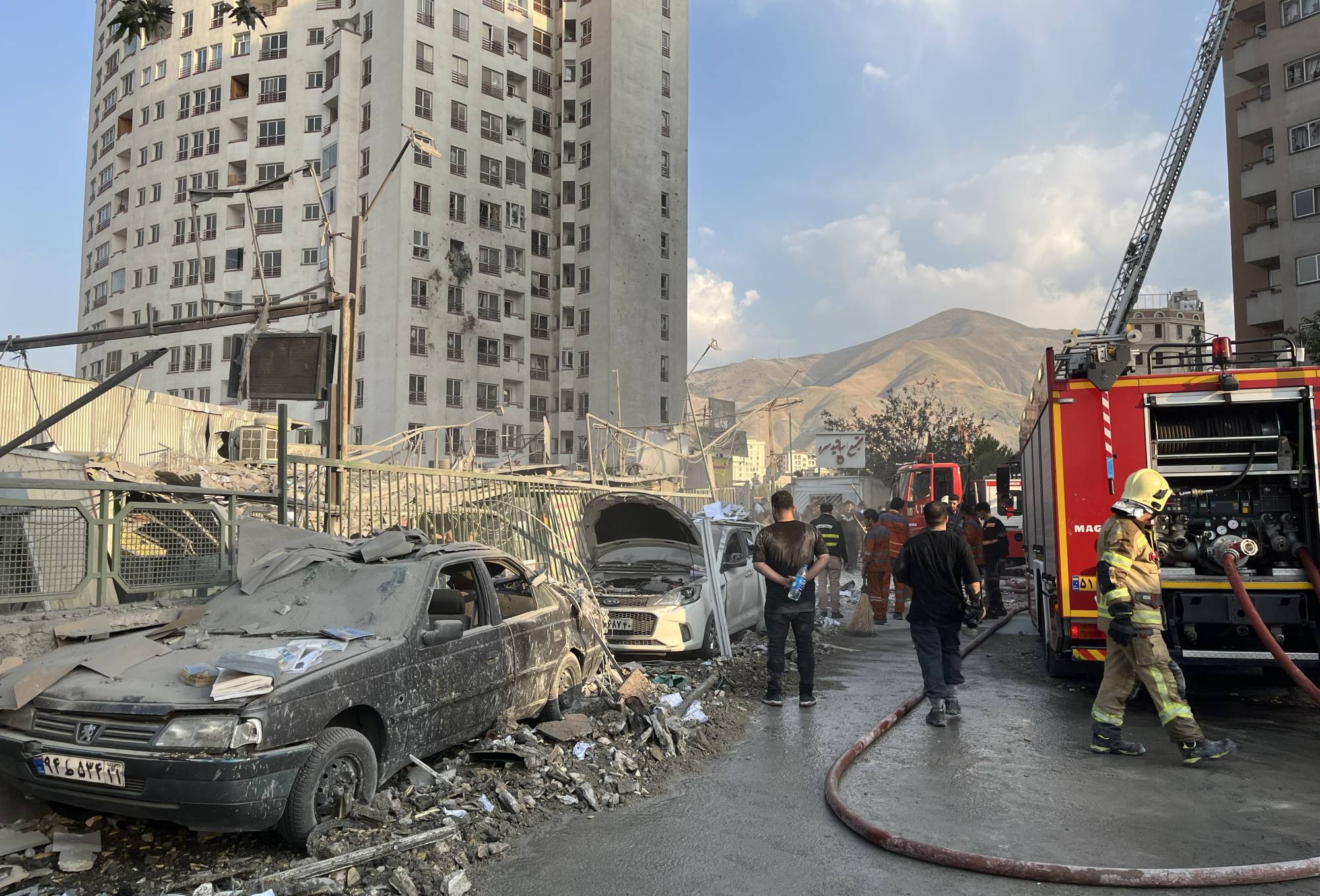 Blasts heard as Israel launches fresh attacks on Iran