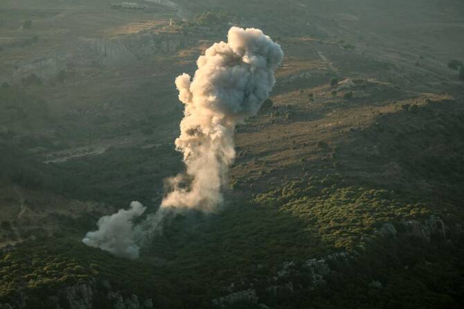 Israel military says hit Hezbollah site in south Lebanon