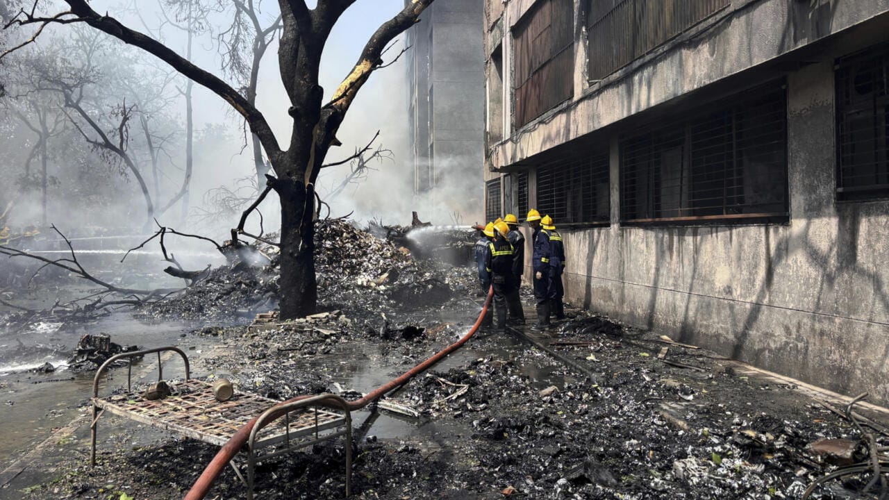 Hundreds killed as London-bound Air India flight crashes into residential area moments after take-off