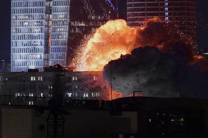 LATEST: Iran strikes back at Israel as flights across the region are cancelled