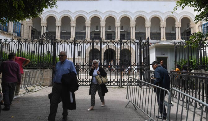 Tunisia court sentences Sonia Dhamani, a lawyer critical of the president, to 2 years