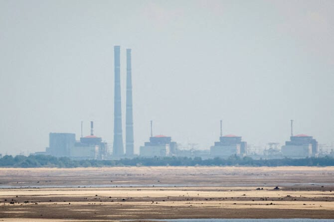Ukraine blames Russian strike for power cut to Zaporizhzhia nuclear plant