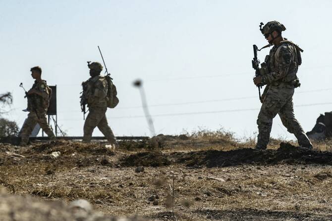 Eight Turkish soldiers killed by gas exposure during cave search in northern Iraq