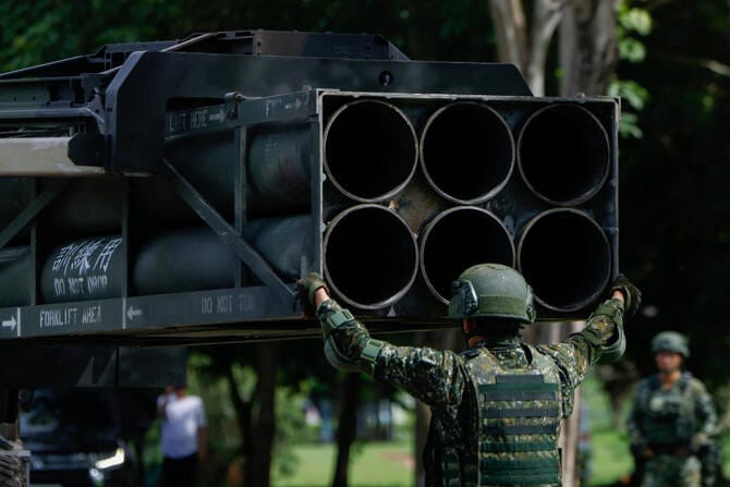 Taiwan deploys advanced US HIMARS rockets in annual drills
