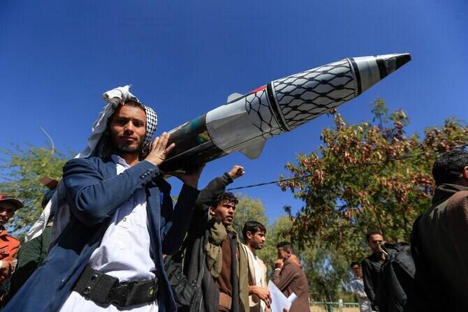 Israeli military says missile launched from Yemen was intercepted