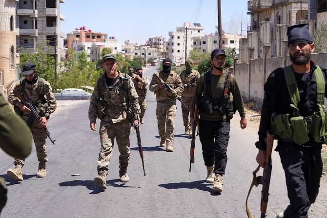 Syrian security forces begin deploying in Sweida province: interior ministry