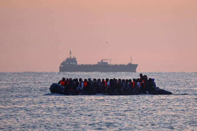 UK govt sanctions 25 targets involved in people-smuggling