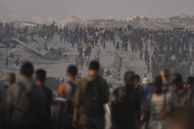 Israeli military says ‘projectile’ fired at Israel from Gaza Strip