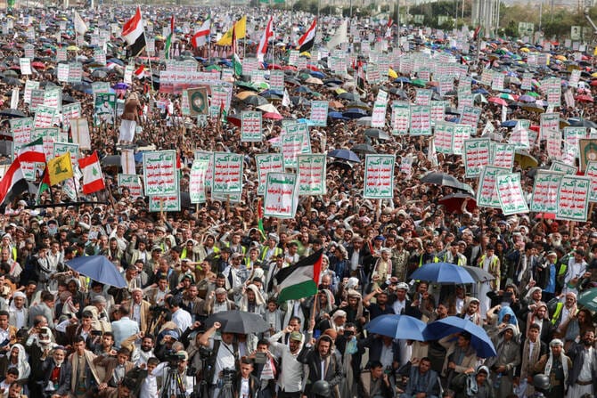 Yemen’s Houthis threaten to target ships linked to firms dealing with Israeli ports