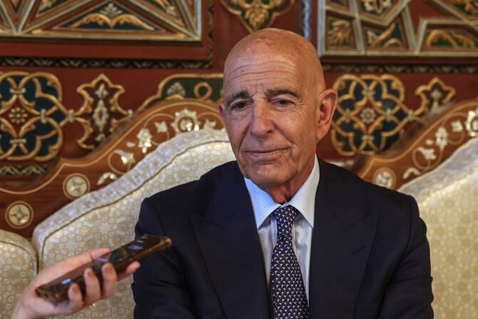 US envoy Tom Barrack clarifies Syria comments, denies they were threat to Lebanon
