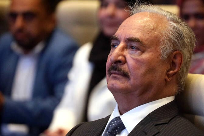 Libya commander Haftar seeks to force international engagement