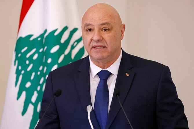 Lebanon’s President Aoun urges political parties to give up arms