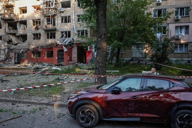Russia hammers Kyiv in largest missile and drone barrage since war in Ukraine began