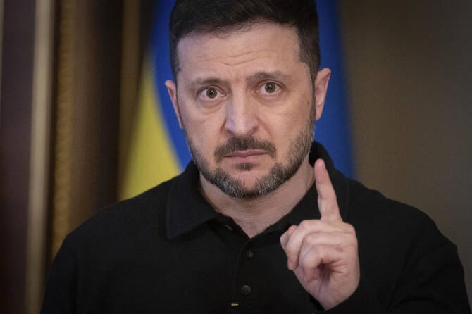 Zelenskyy says Russian negotiators ‘begun to discuss’ possible Putin meeting