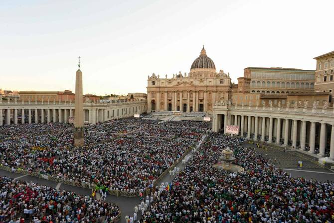 ‘There is still hope’: Pilgrims from war zones gather in Rome