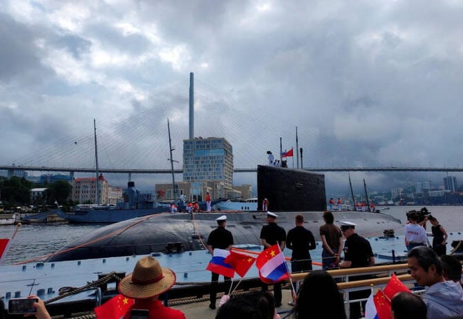 China and Russia start joint drills in Sea of Japan