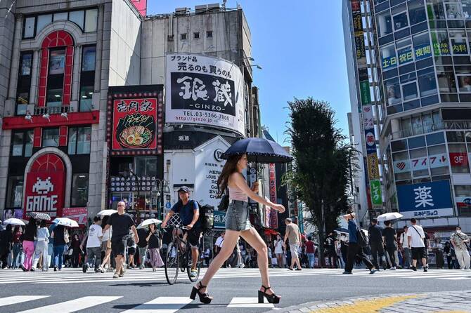 17 heat records broken in Japan