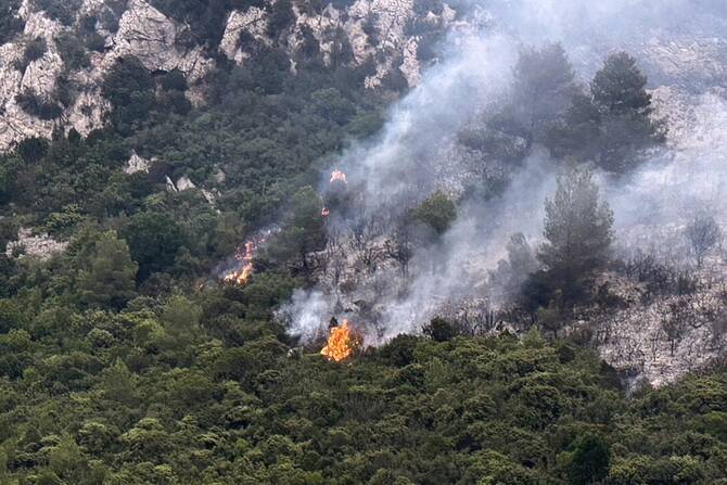 France’s biggest wildfire of the summer has eclipsed the size of Paris and is still spreading
