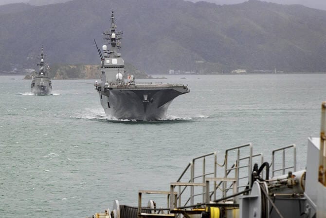 Japanese warships visit New Zealand’s capital for the first time in almost 90 years