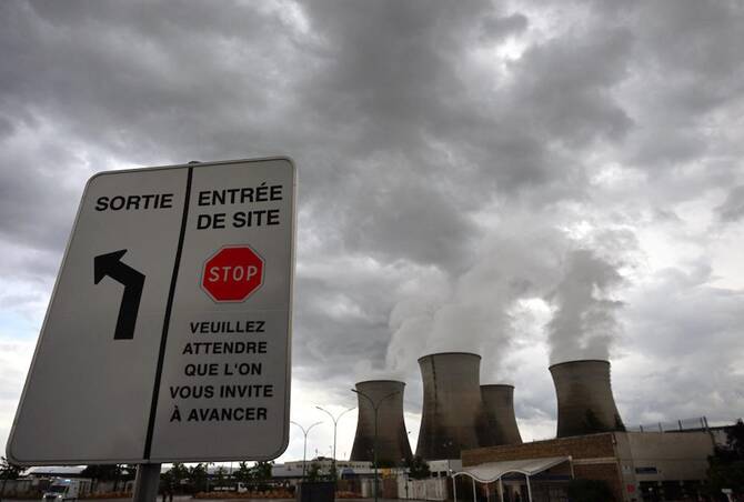 French nuclear power production expected to be reduced on Wednesday