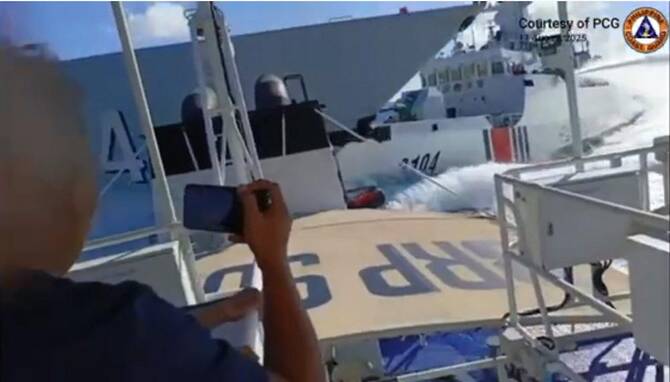 China accuses Philippine vessels of ‘dangerous maneuvers’ after its own ships collided