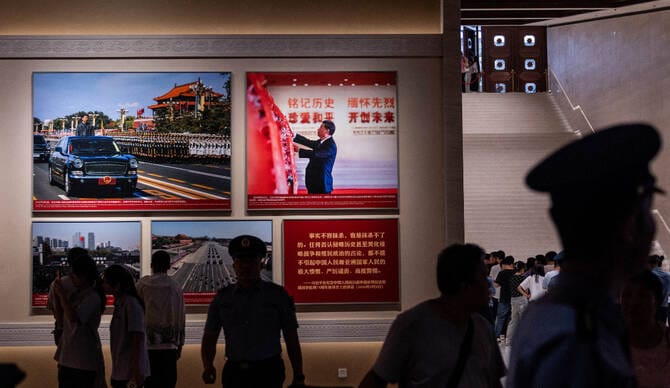 Taiwan, China battle it out in competing World War Two narratives
