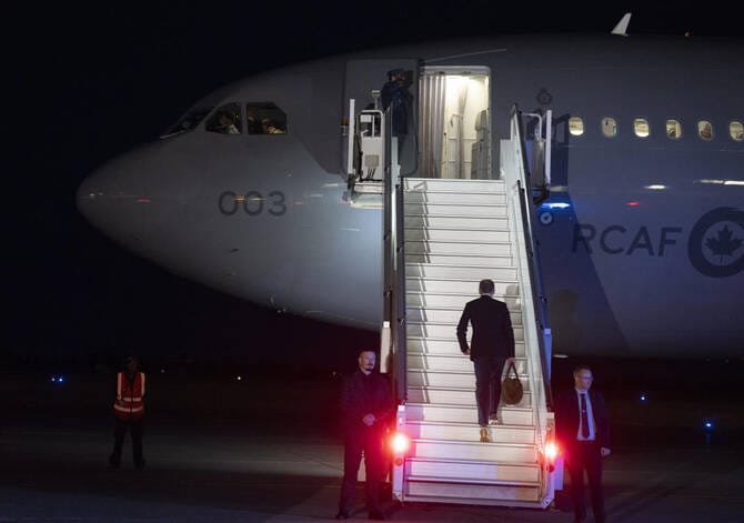 Canadian PM arrives in Kyiv for Ukrainian independence day
