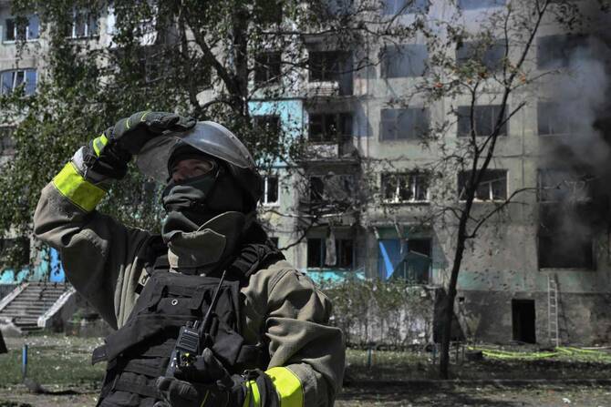 Outraged over Russian strike on Kyiv, European defense leaders pledge pressure to end the war