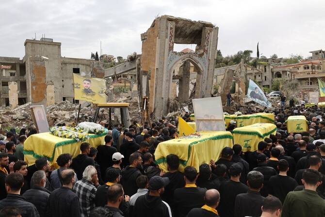 Hezbollah says Lebanon cabinet decision to limit arms to state is ‘grave sin’
