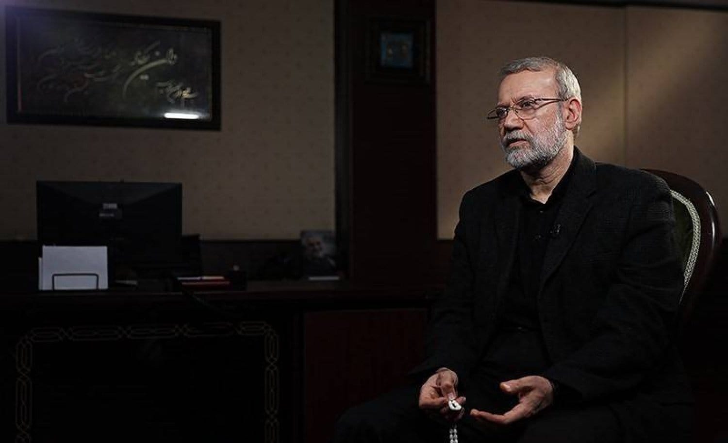 Iran security chief vows continued support for Lebanon