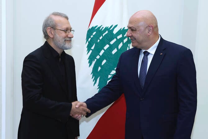 Lebanon president tells Iran security chief he ‘rejects all interference’